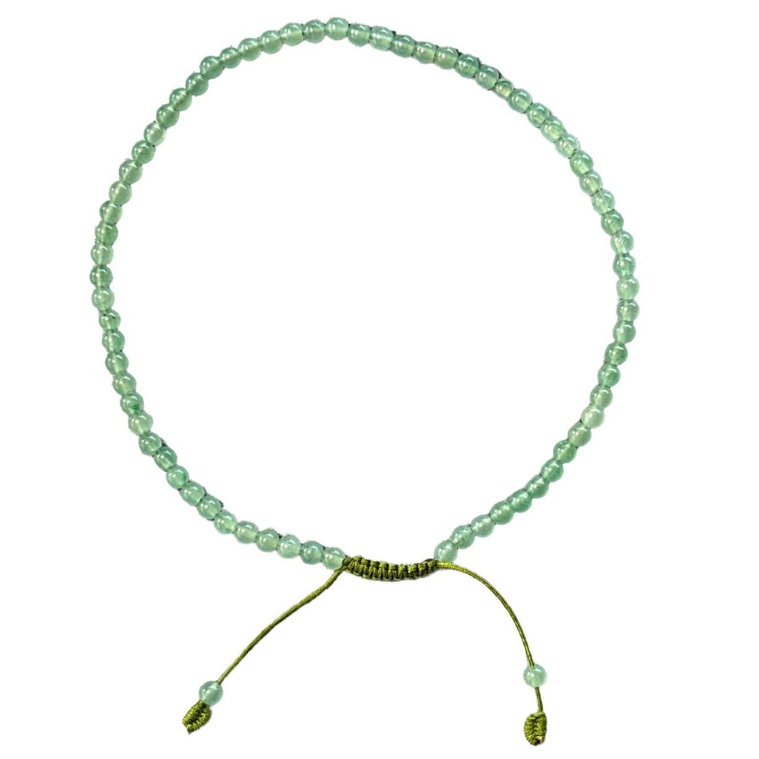 Aventurine-Fusskette - Atelier Tibet
