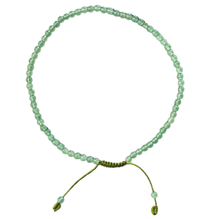Aventurine-Fusskette - Atelier Tibet