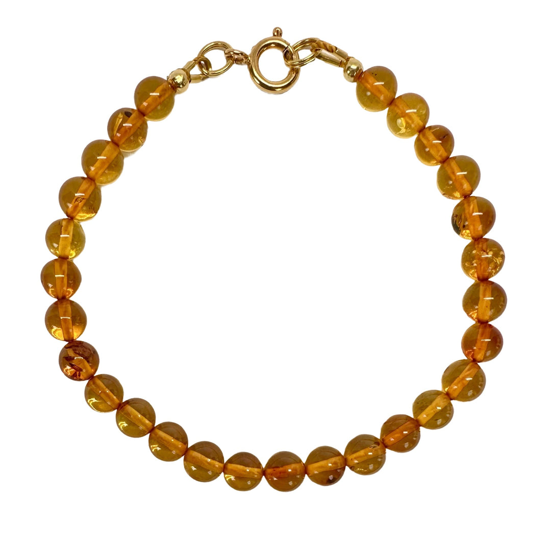 Bernstein Mala-Armband (Ø 6 mm) - Atelier Tibet