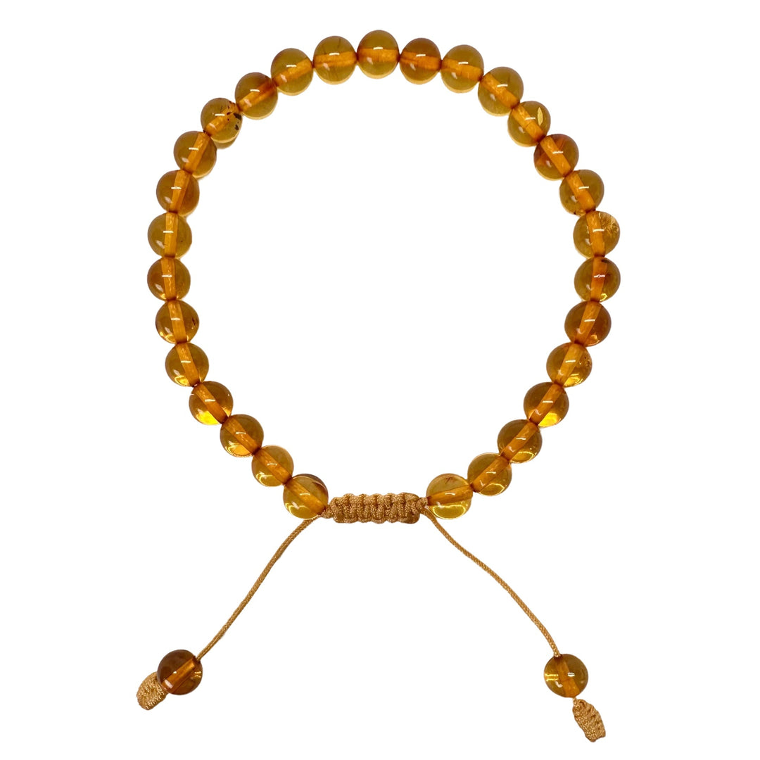 Bernstein Mala-Armband (Ø 6 mm) - Atelier Tibet