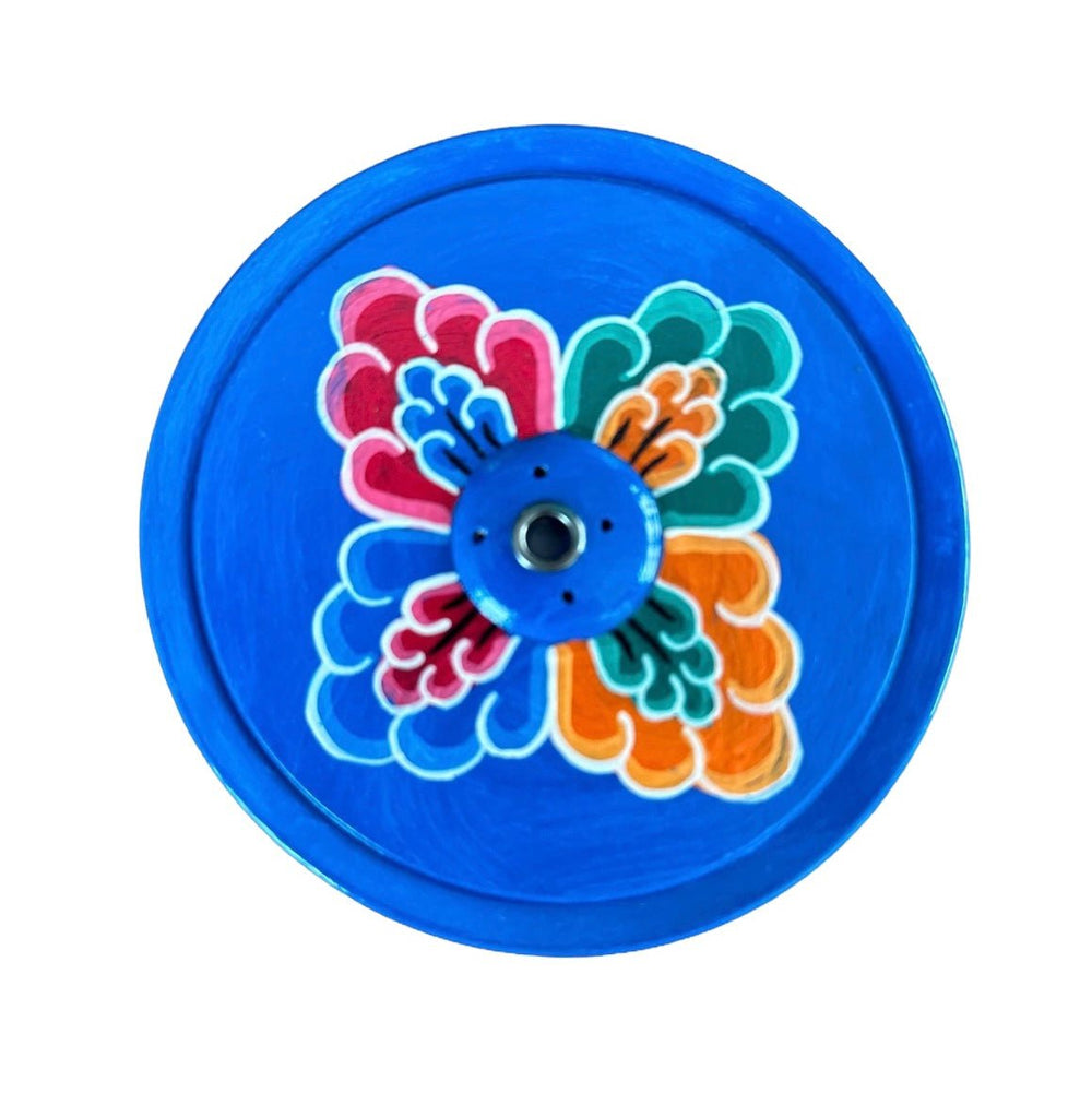Blumen Räucherstäbchen-Sockel - Atelier Tibet