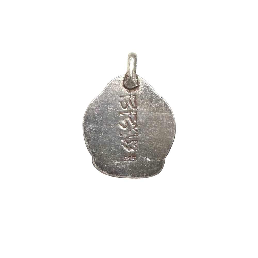 Chenrezig Anhänger aus Silber - Atelier Tibet