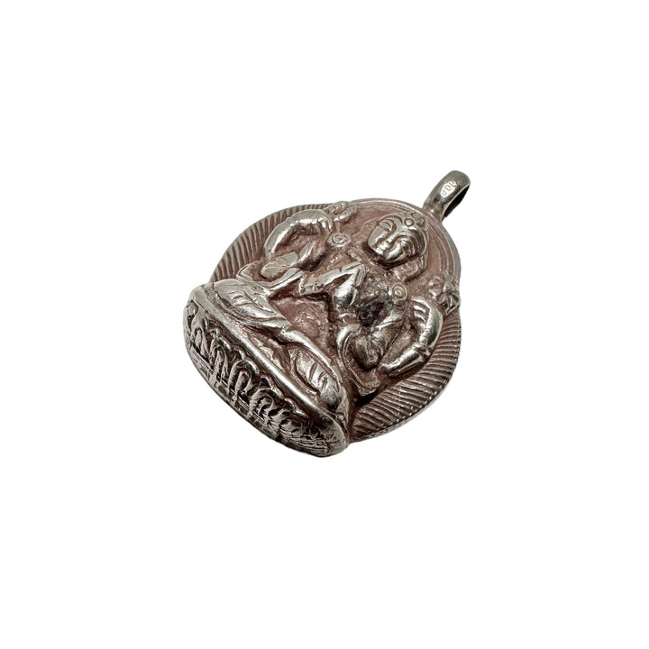 Chenrezig Anhänger aus Silber - Atelier Tibet