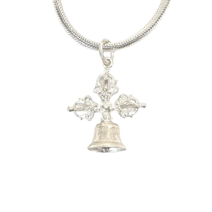 Doppelvajra und Glocke Anhänger - Atelier Tibet