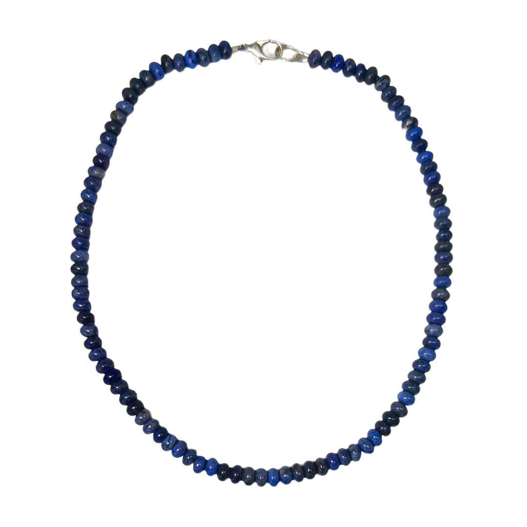 Dumortierit-Kette - Atelier Tibet