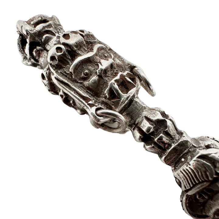 Fein gearbeiteter Silber-Phurba - Atelier Tibet