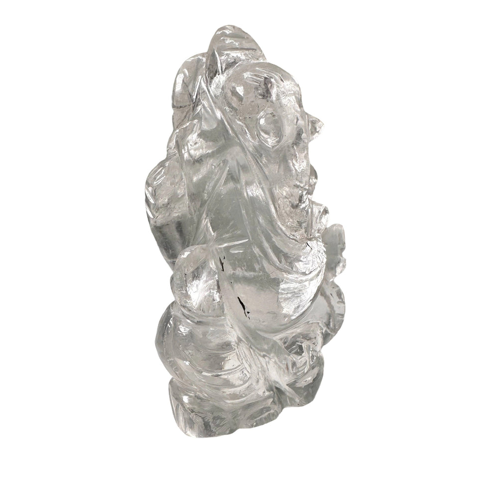 Ganesh Statue aus Bergkristall - Atelier Tibet