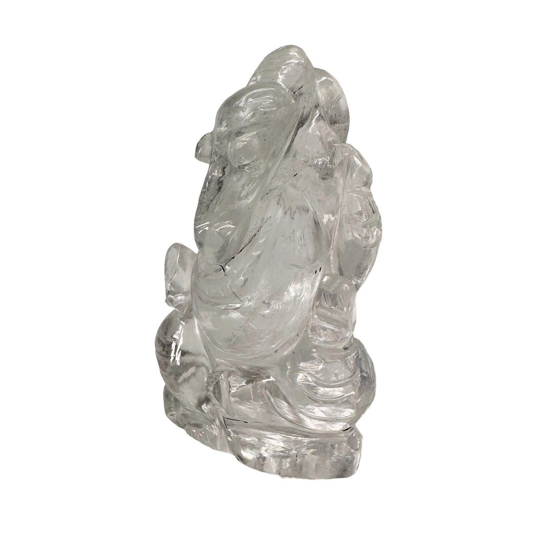 Ganesh Statue aus Bergkristall - Atelier Tibet