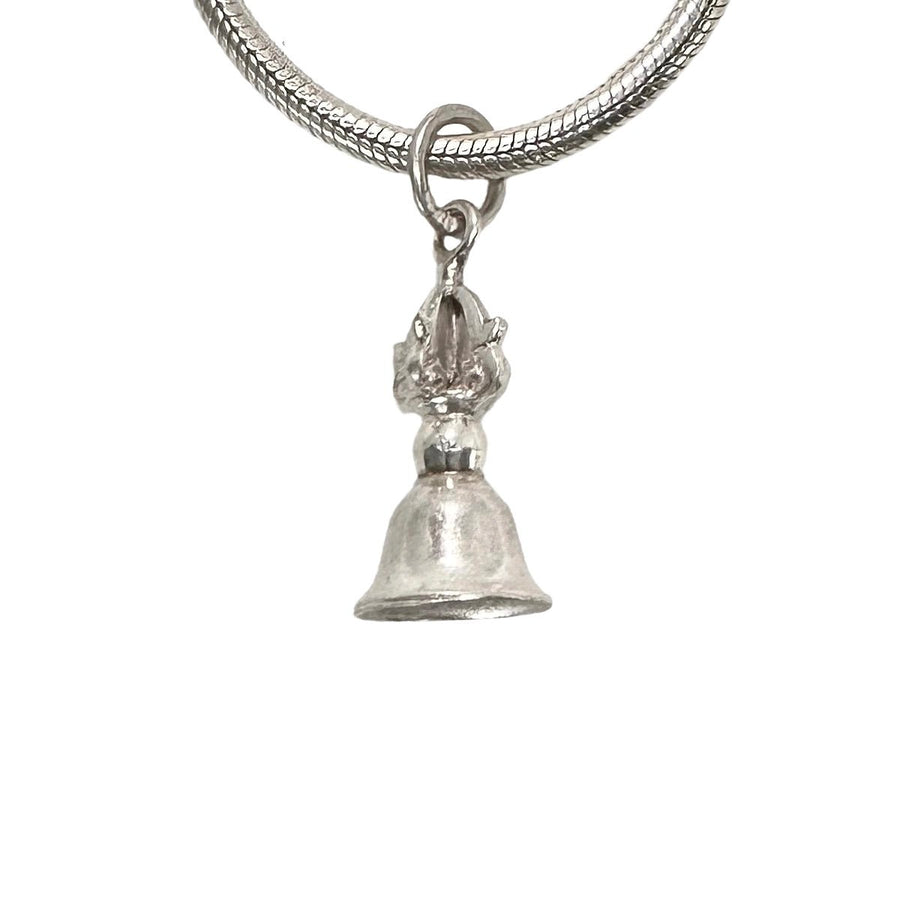 Glocken-Anhänger aus Silber - Atelier Tibet