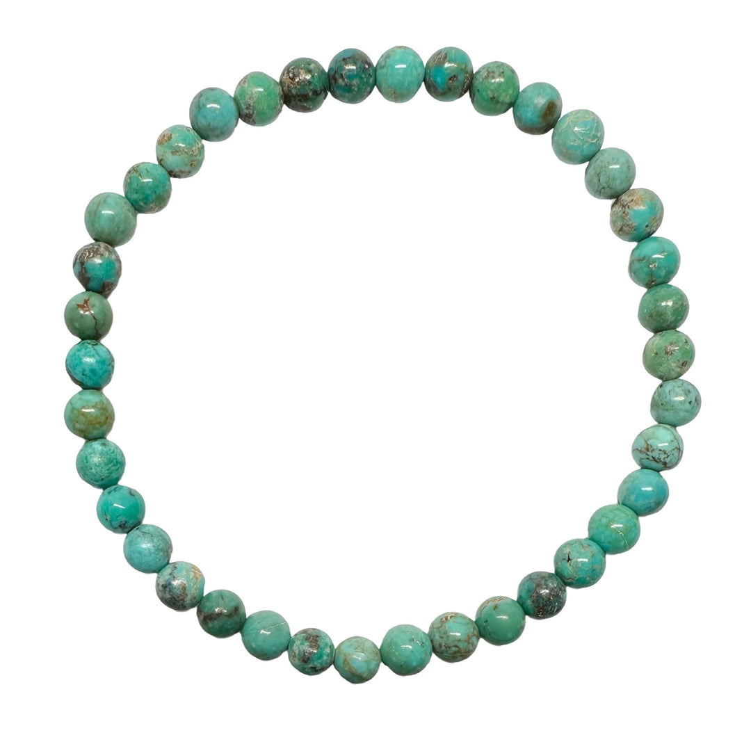 Grosses Tibet Türkis Mala-Armband (Ø 6 mm) - Atelier Tibet