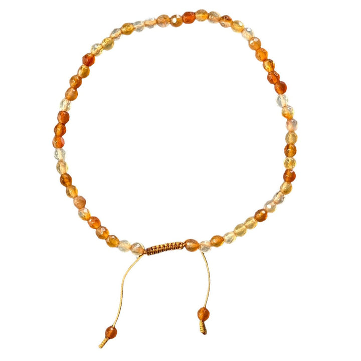 Karneol-Fusskette - Atelier Tibet