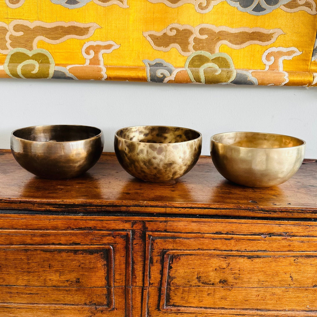 Kleine Klangschale «klassisch» (Durchmesser 12-15 cm) - Atelier Tibet