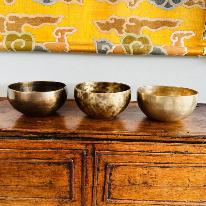 Kleine Klangschale «klassisch» (Durchmesser 12-15 cm) - Atelier Tibet