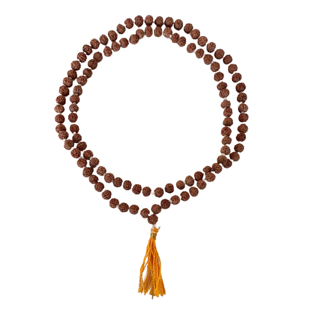 Kleine Rudraksha Mala (⌀ 4 mm) - Atelier Tibet