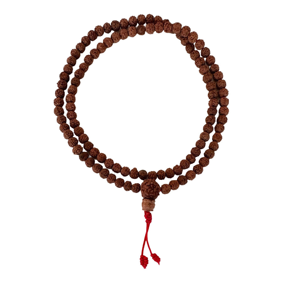 Kleine Rudraksha Mala (⌀ 4 mm) - Atelier Tibet