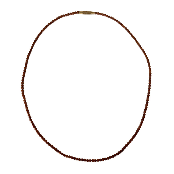 Kleine Sandelholz-Mala (⌀ 3 mm) - Atelier Tibet