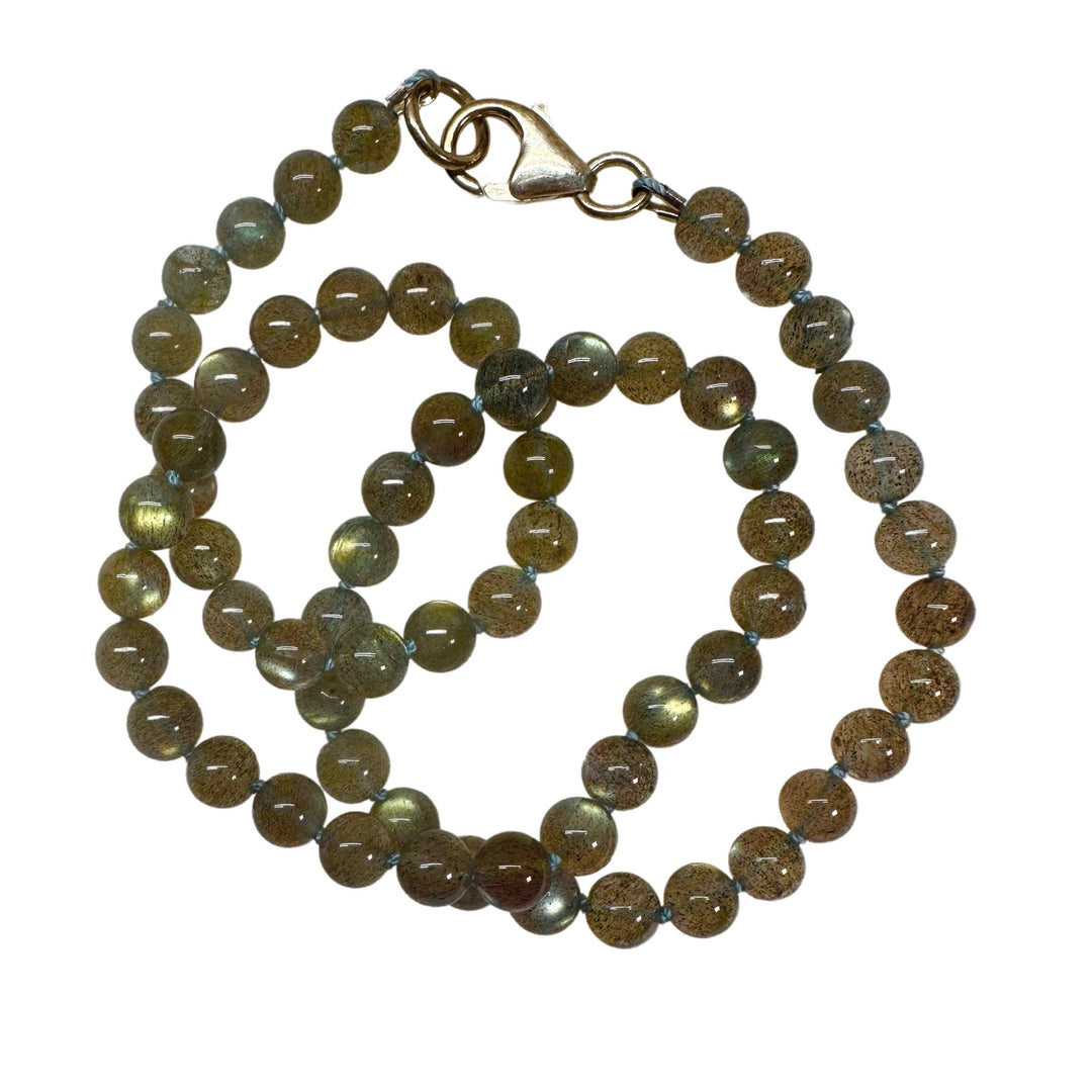 Labradorit-Kette - Atelier Tibet