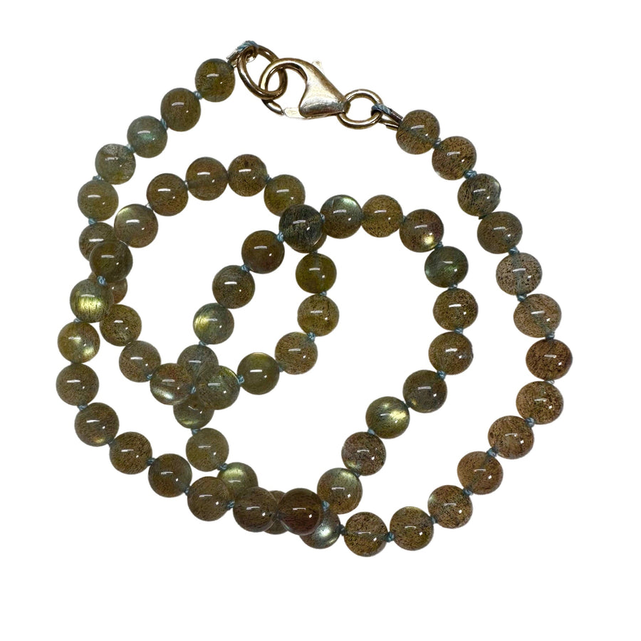 Labradorit-Kette - Atelier Tibet
