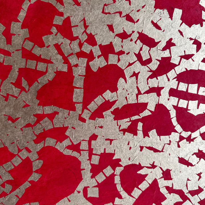 Lokta-Geschenkpapier «Gebetsfahnen» - Atelier Tibet