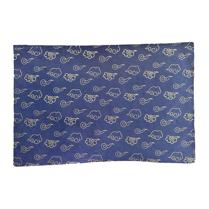 Lokta-Geschenkpapier «Wolken» - Atelier Tibet