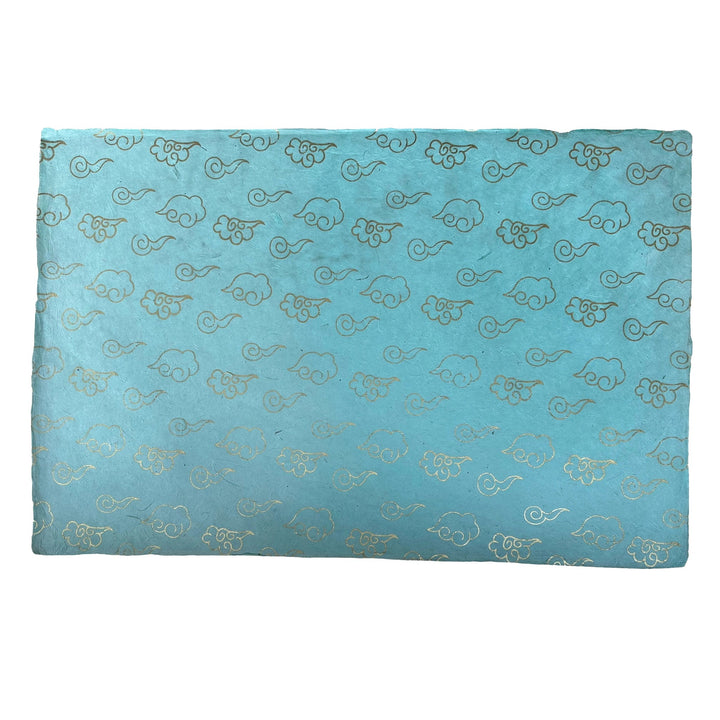 Lokta-Geschenkpapier «Wolken» - Atelier Tibet