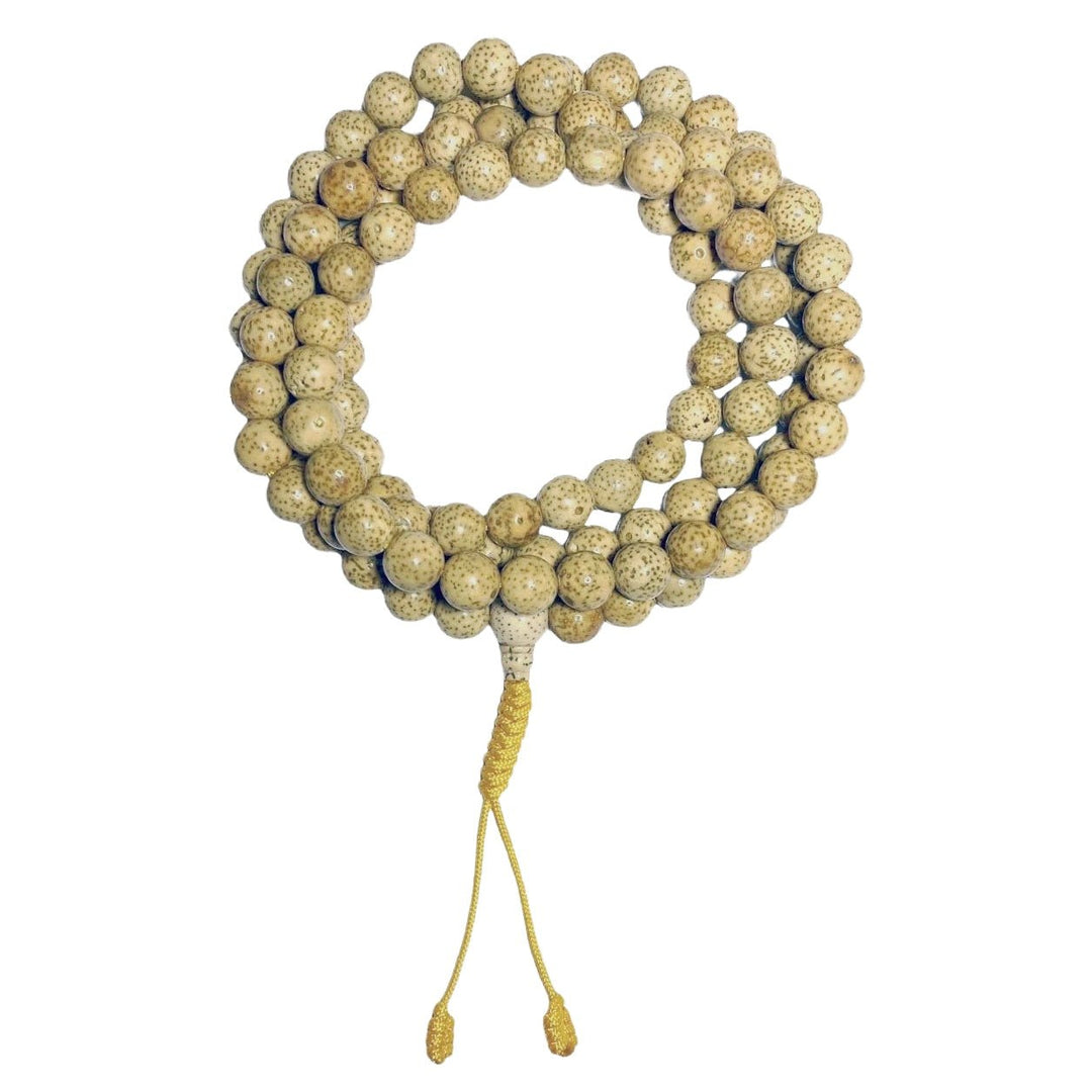 Lotus-Samen-Mala (9 mm) - Atelier Tibet