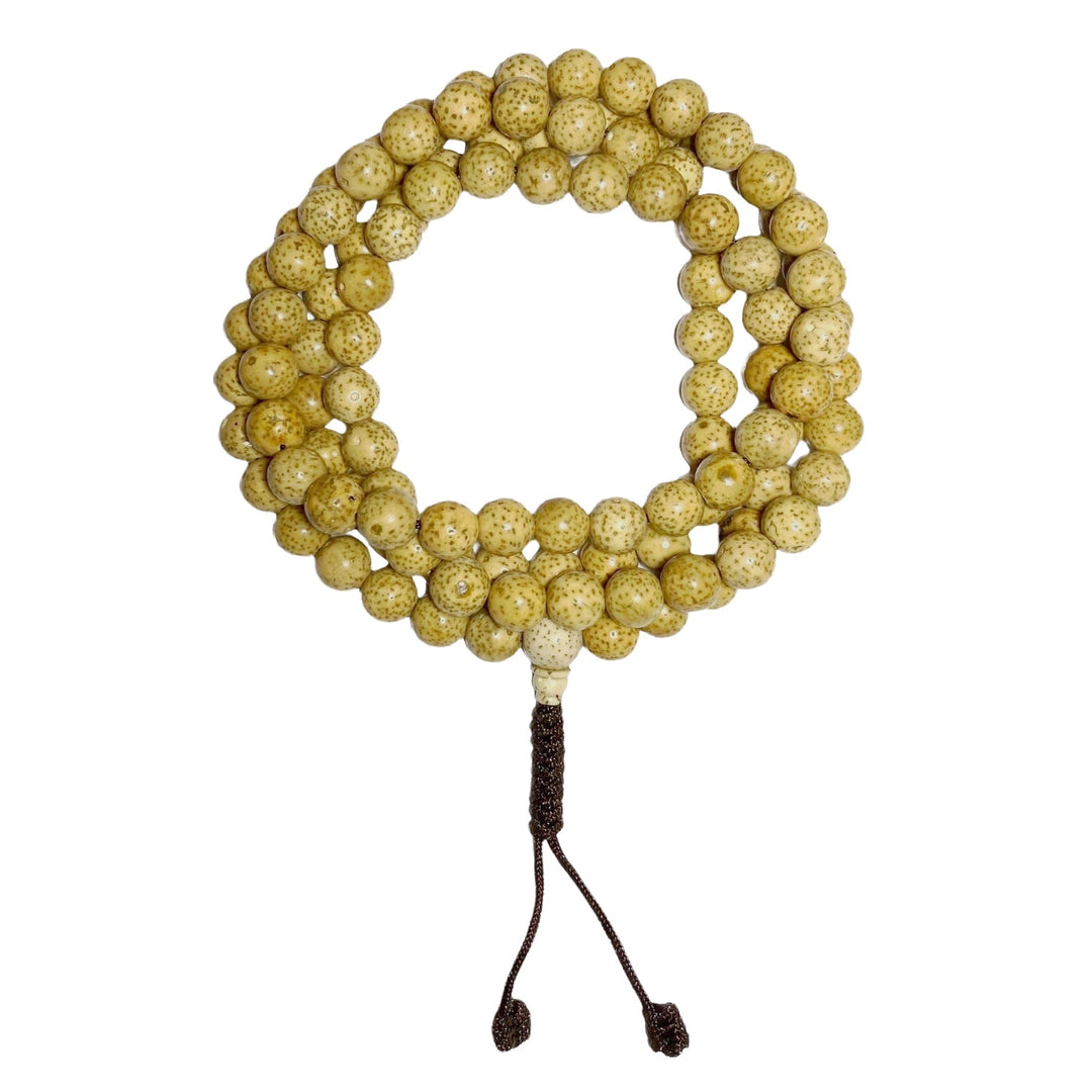 Lotus-Samen-Mala (9 mm) - Atelier Tibet