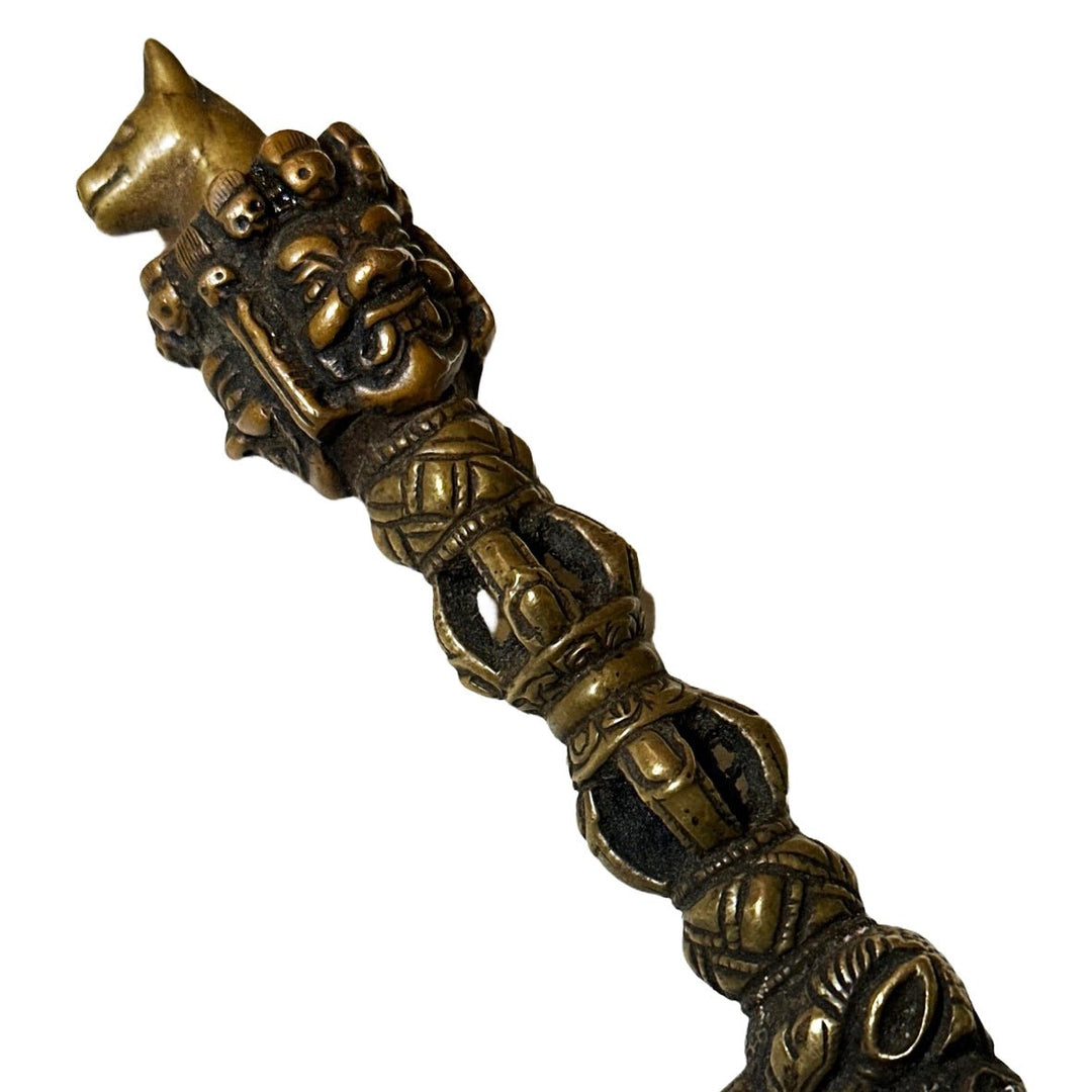 Mahakala Phurpa Ritual Dolch Messing - Atelier Tibet