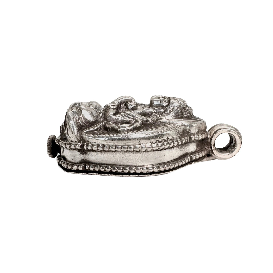 Manjushri Ghau Anhänger aus Silber - Atelier Tibet