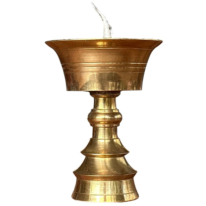 Messing-Butterlampe - Atelier Tibet