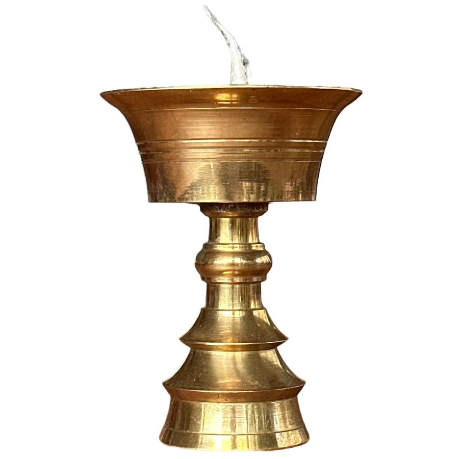 Messing-Butterlampe - Atelier Tibet