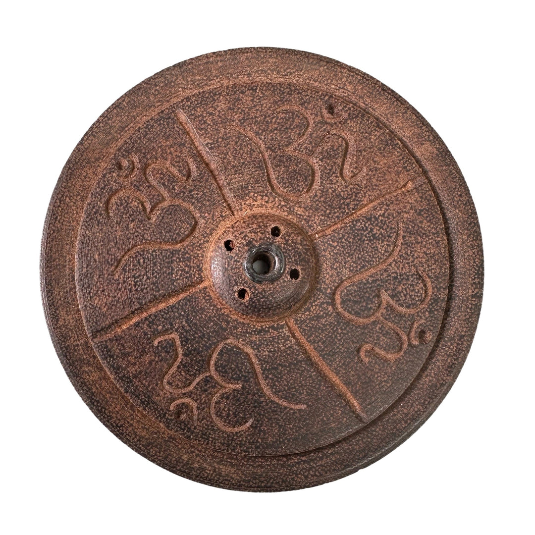 «Om»-Räucherstäbchenhalter - Atelier Tibet