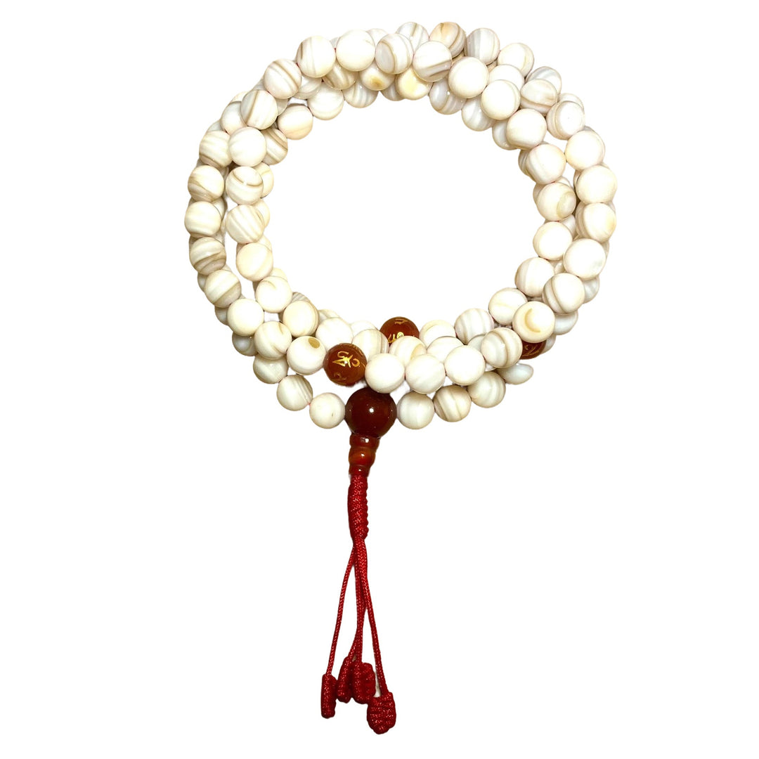 Perlmutt-Mala - Atelier Tibet