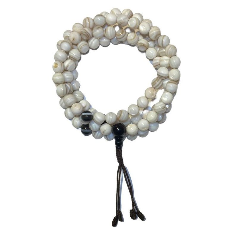 Perlmutt-Mala - Atelier Tibet