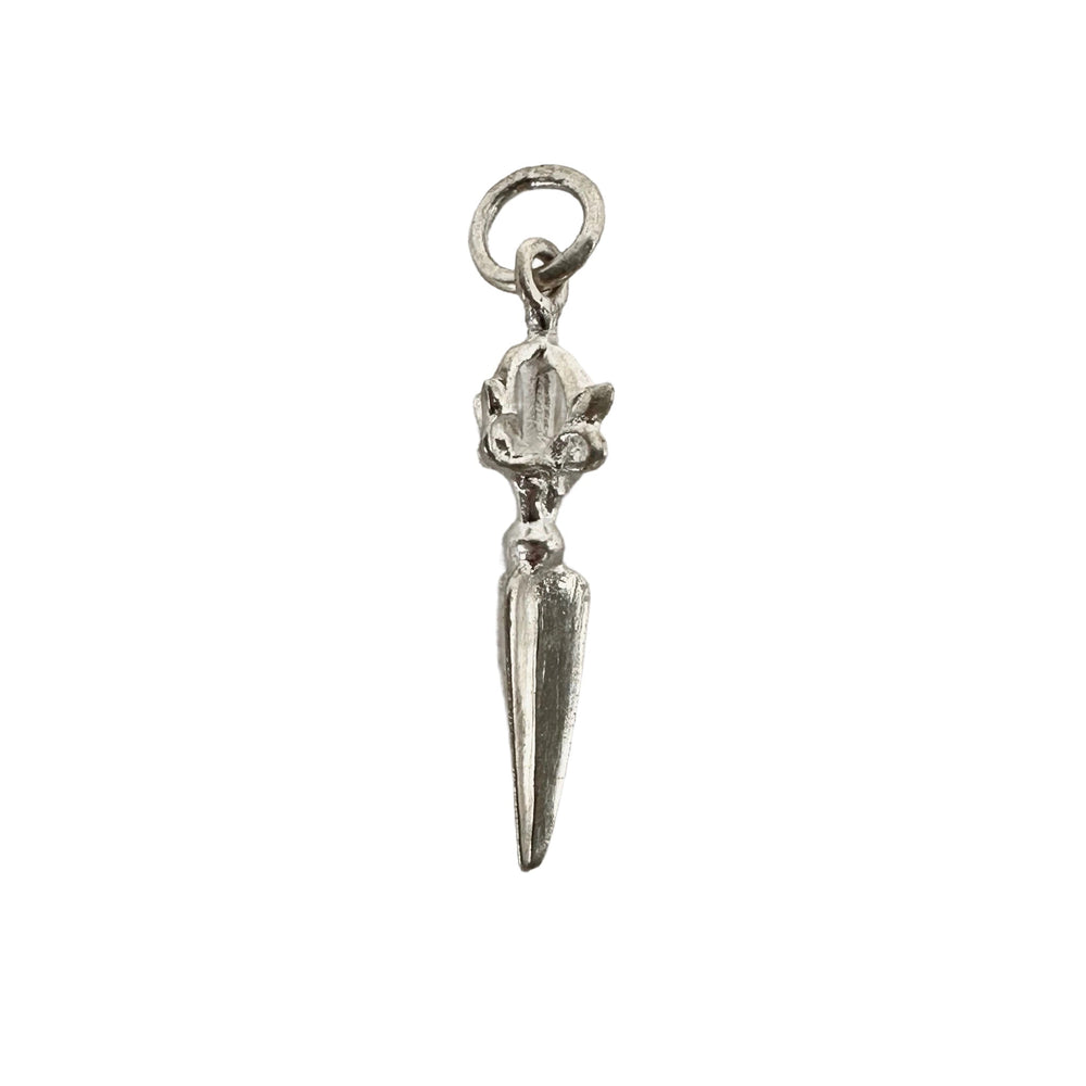 Phurpa Anhänger aus Silber - Atelier Tibet