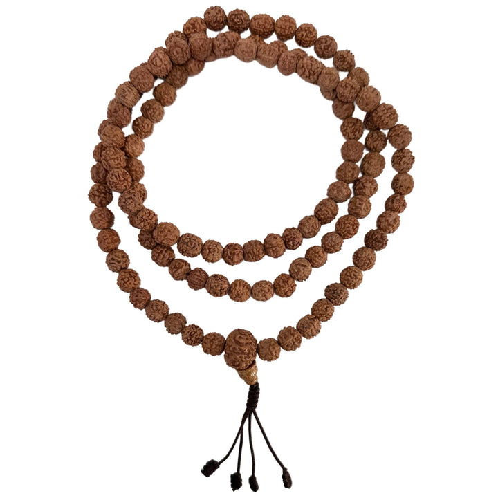 Rudraksha Mala (8 mm) - Atelier Tibet