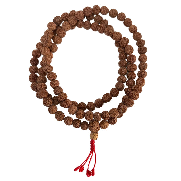 Rudraksha Mala (8 mm) - Atelier Tibet
