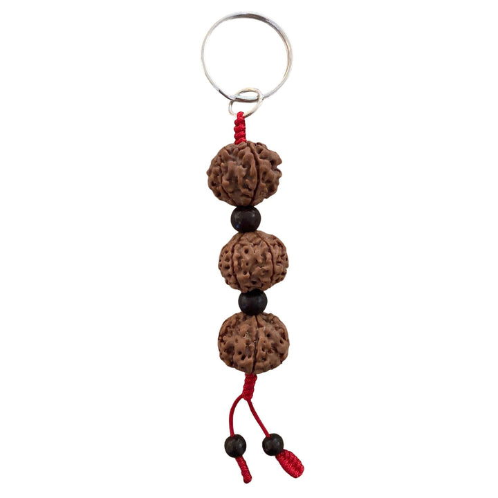 Rudraksha-Schlüsselanhänger in verschiedenen Farben - Atelier Tibet