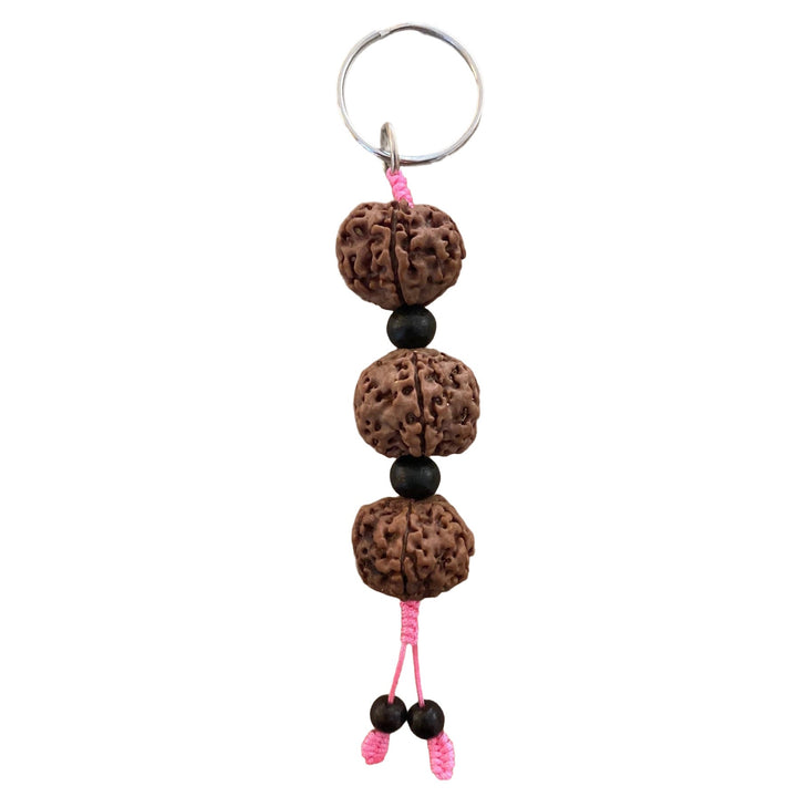 Rudraksha-Schlüsselanhänger in verschiedenen Farben - Atelier Tibet