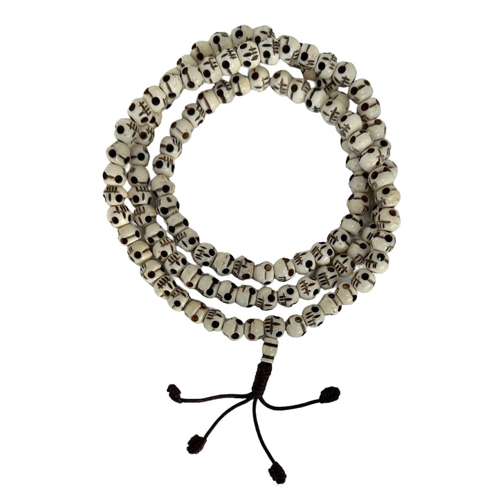 Schädel Mala (10 mm) - Atelier Tibet