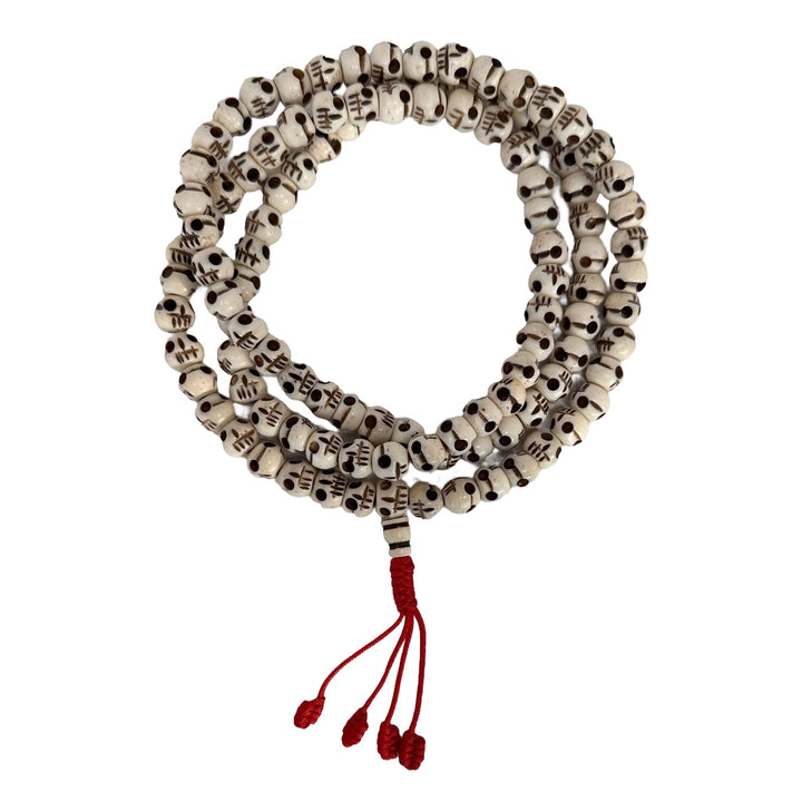 Schädel Mala (10 mm) - Atelier Tibet