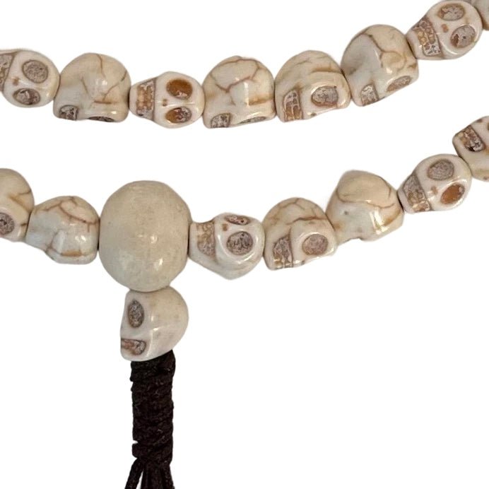 Schädel Mala (7 mm) - Atelier Tibet