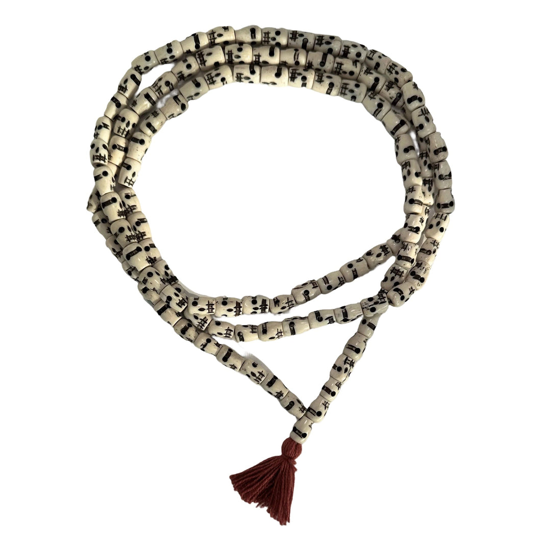 Schädel Mala (9 mm) - Atelier Tibet