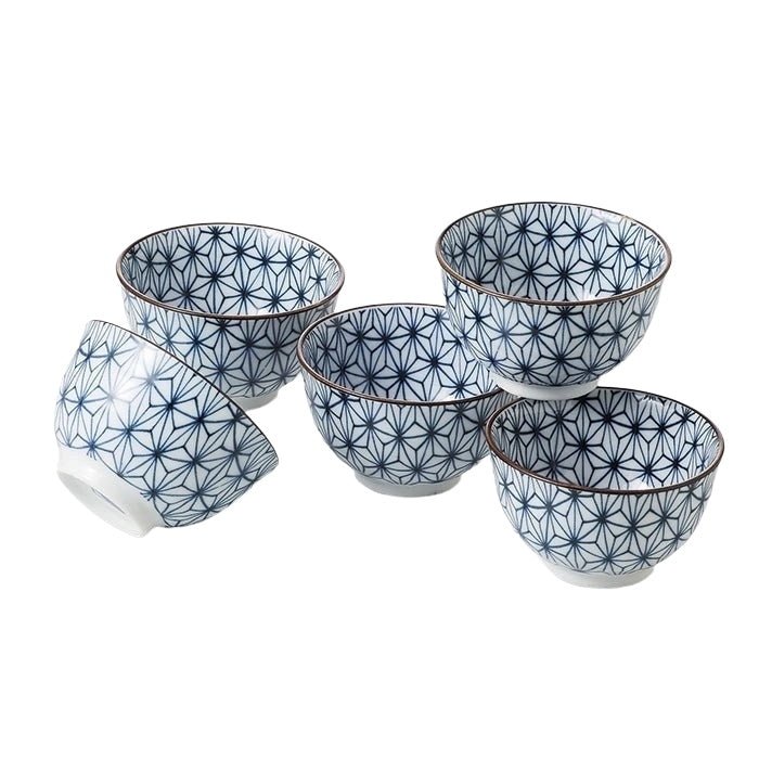 Schüssel/Tasse mit Eiskristall-Motiv - Atelier Tibet