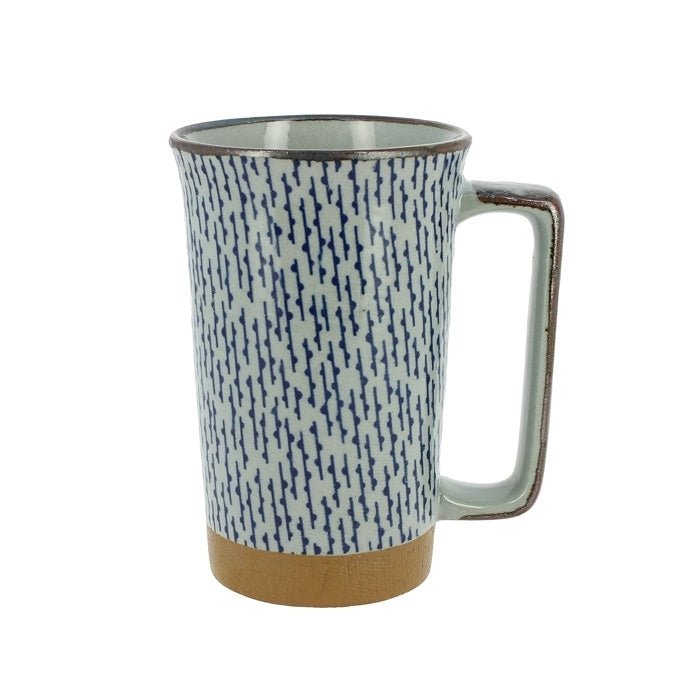 Teetasse Japanischer Wald, blau - Atelier Tibet