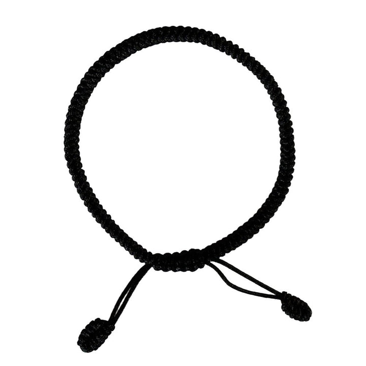 Tibetisches Glücks-Armband (schwarz, rot oder farbig) - Atelier Tibet
