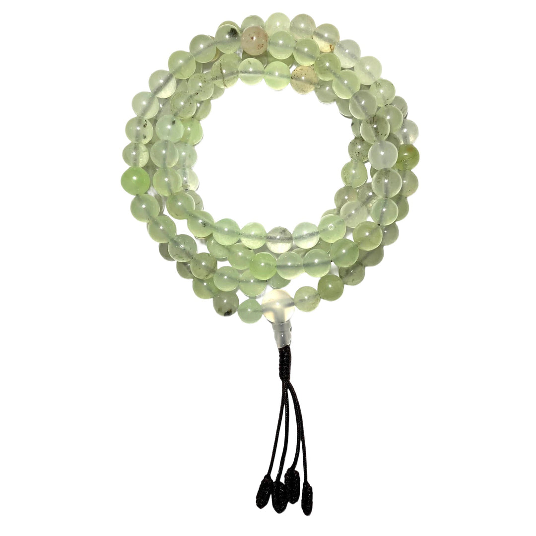 Unakit (Epidot)-Mala - Atelier Tibet
