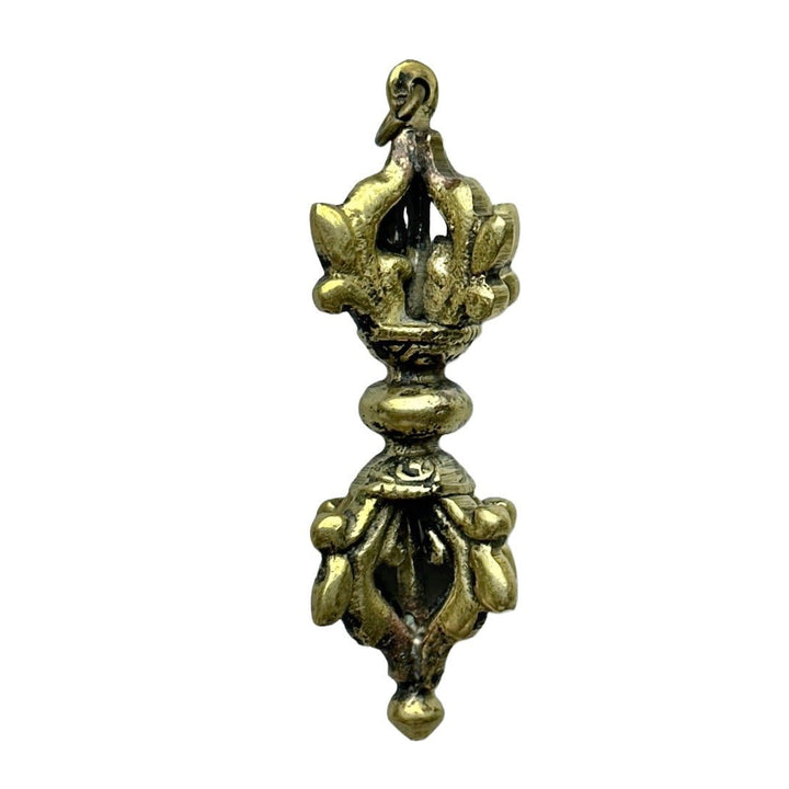 Vajra-Anhänger aus Messing - Atelier Tibet