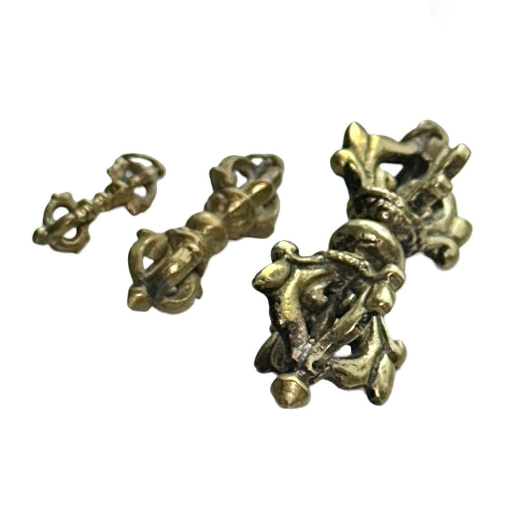 Vajra-Anhänger aus Messing - Atelier Tibet