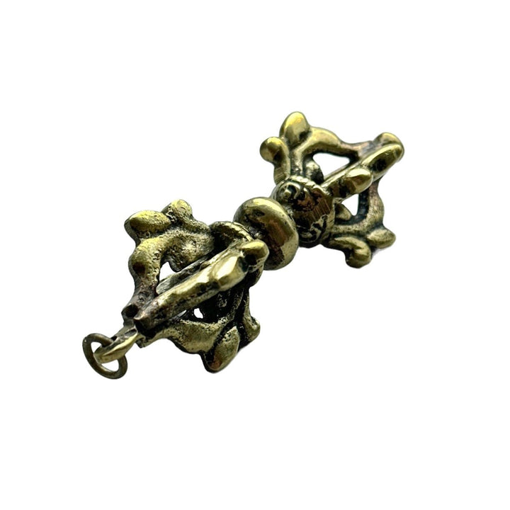 Vajra-Anhänger aus Messing - Atelier Tibet